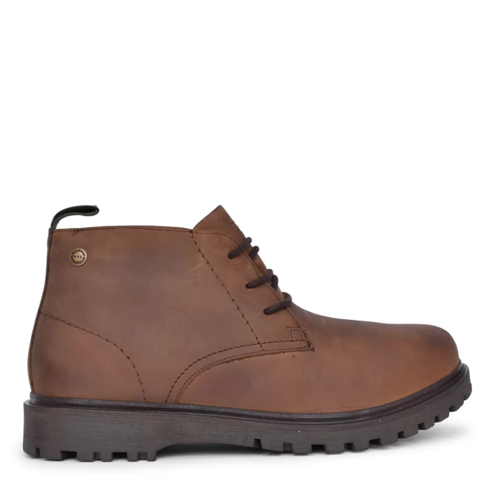 Mens BARBOUR Mens Cairngorm Laced Ankle Boot In Tan