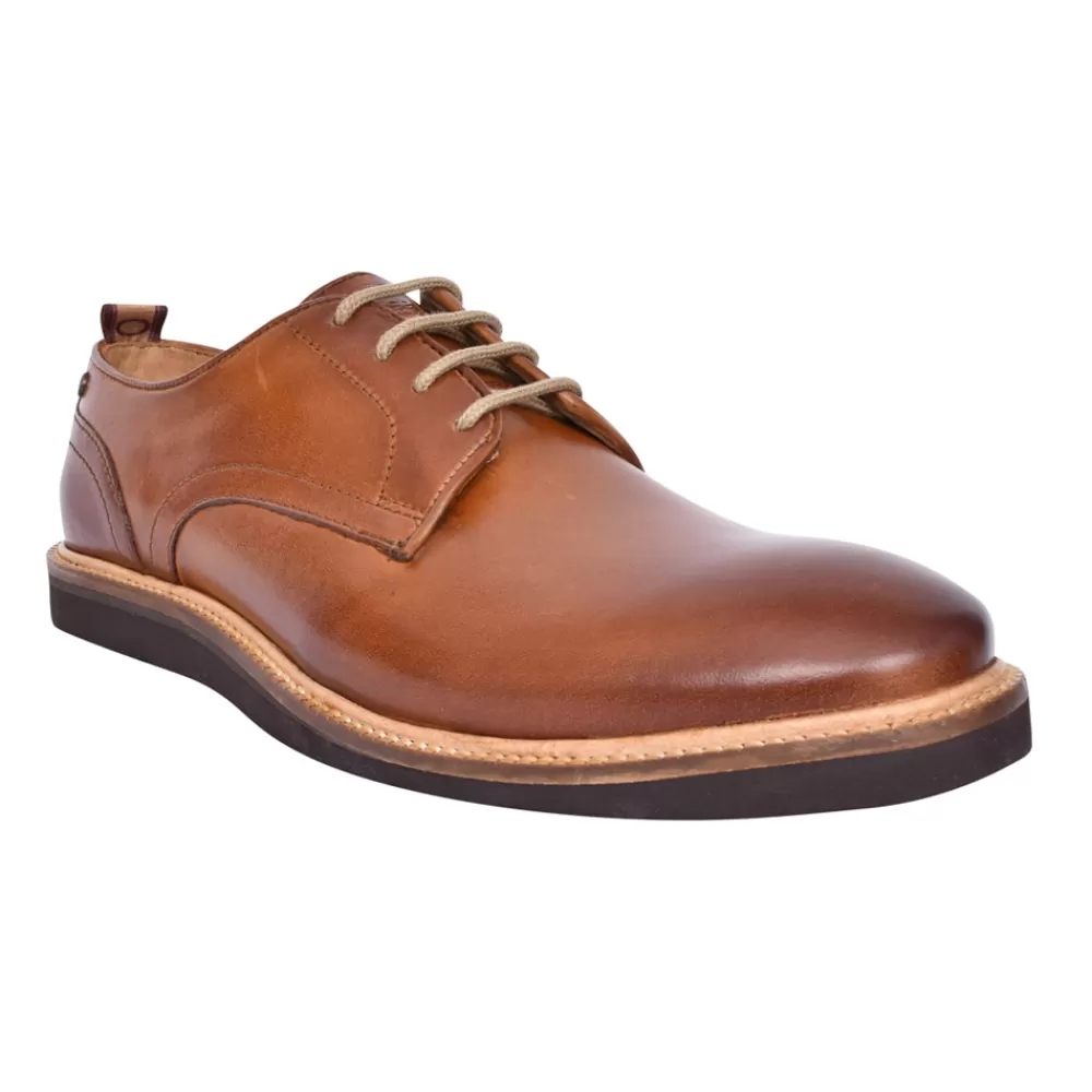 Mens BASE LONDON Mens Coby Shoe In Tan