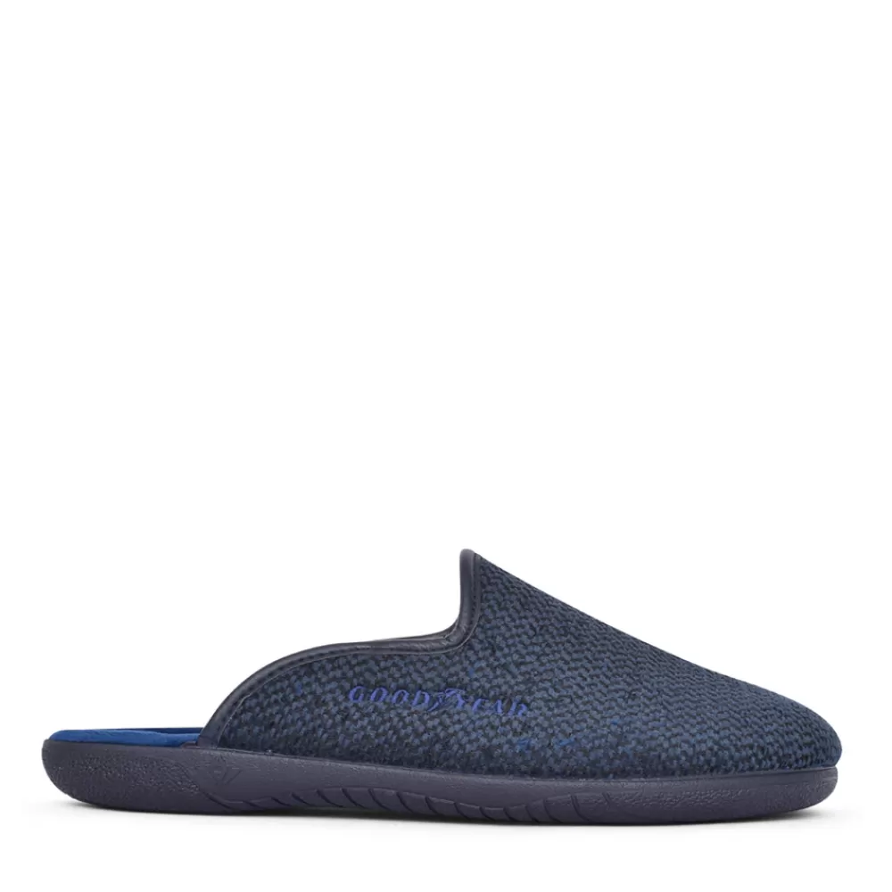 Mens GOODYEAR Mens Doom Kmg009 Mule Slipper In Navy