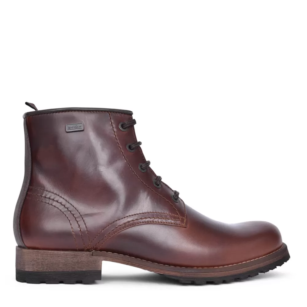 Mens BARBOUR Men's Dredd Ankle Boot In Brown