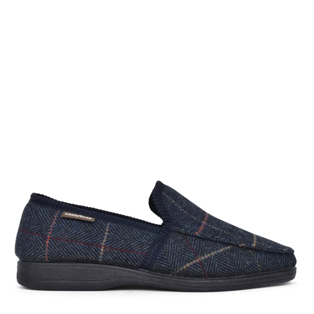 Mens GOODYEAR Mens Eisenhower Kmg137 Slipper In Navy