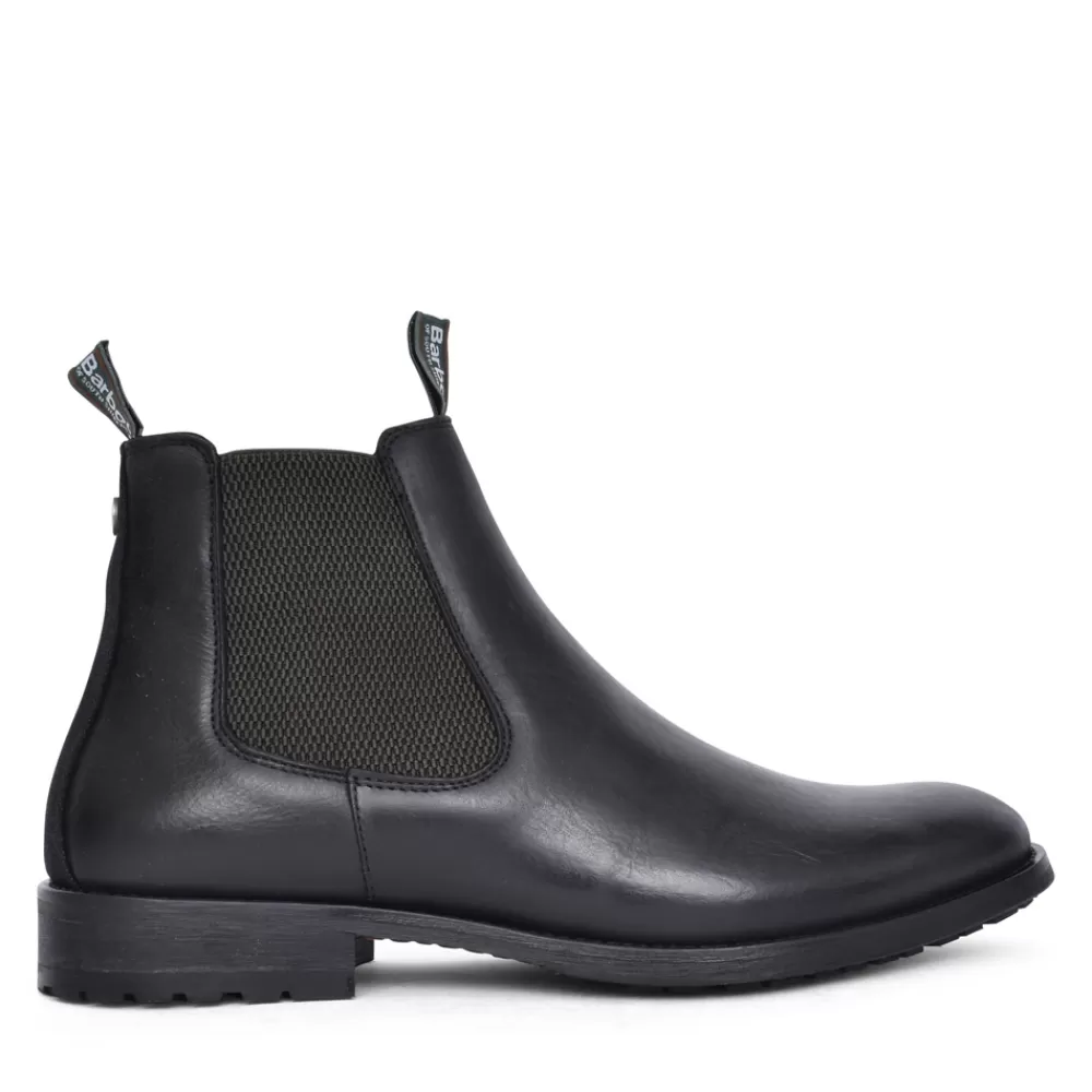 Mens BARBOUR Mens Farndish Chelsea Boot In Black