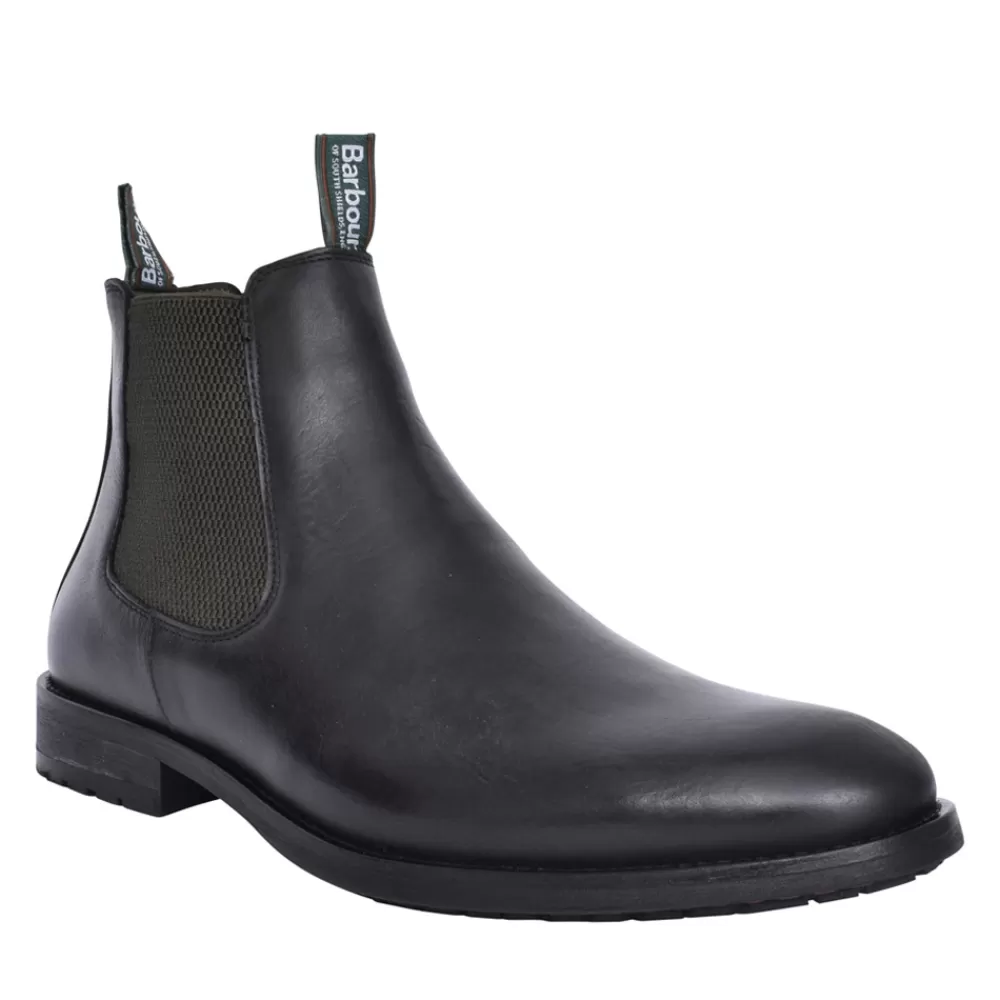 Mens BARBOUR Mens Farndish Chelsea Boot In Black