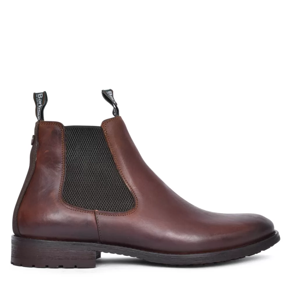 Mens BARBOUR Mens Farndish Chelsea Boot In Brown