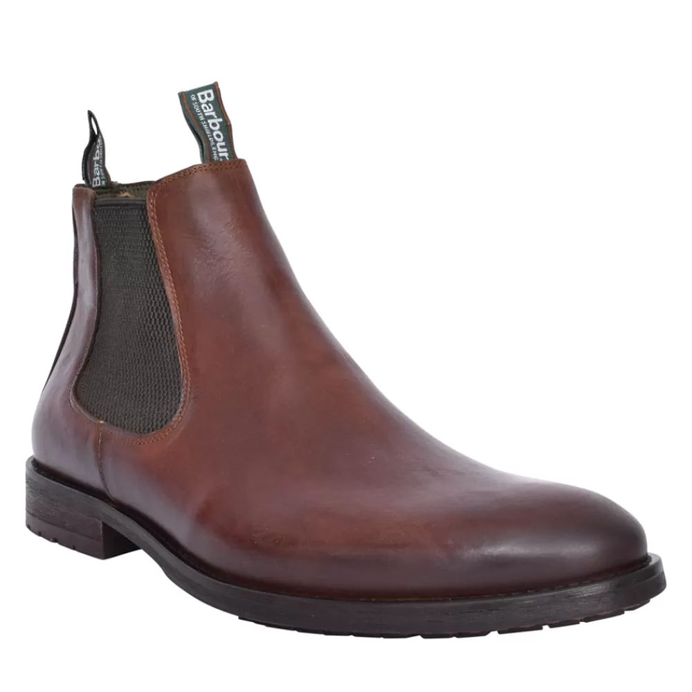 Mens BARBOUR Mens Farndish Chelsea Boot In Brown