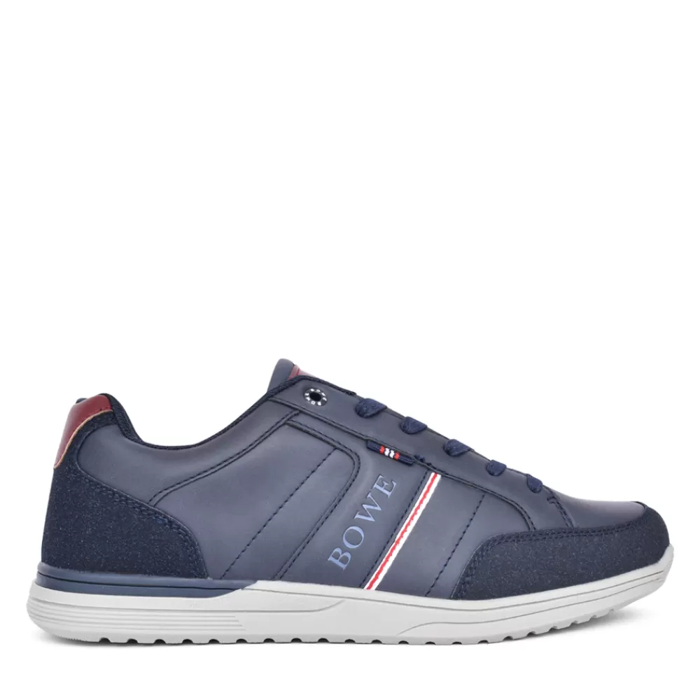 Mens BOWE CONCEPT Mens Fifteen Laced Trainer In Navy