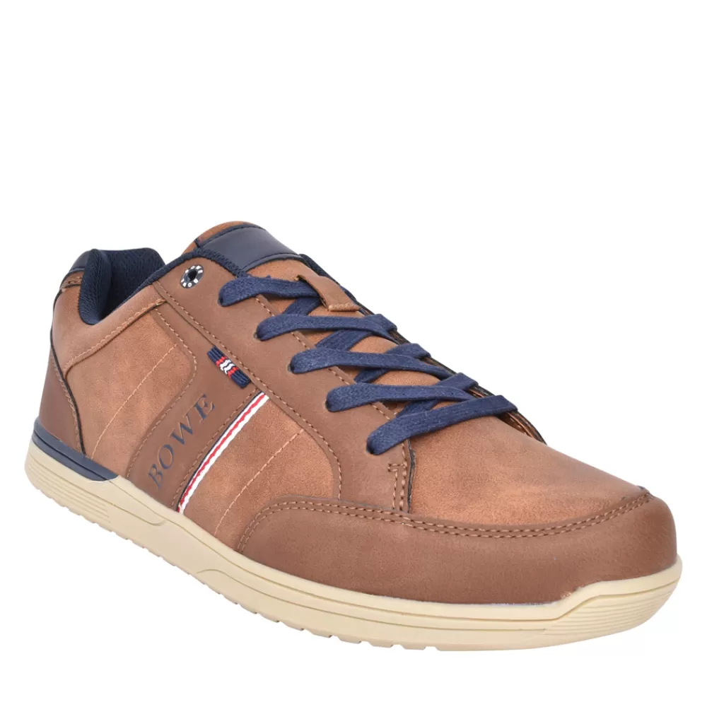 Mens BOWE CONCEPT Mens Fifteen Laced Trainer In Tobacco