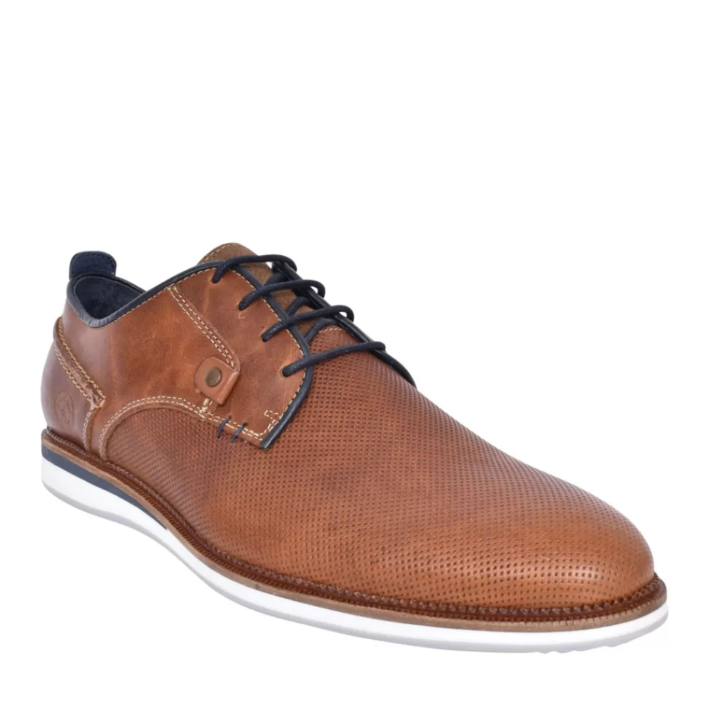 Mens ESCAPE Men's Kingmambo Casual Laced Shoe In Tan