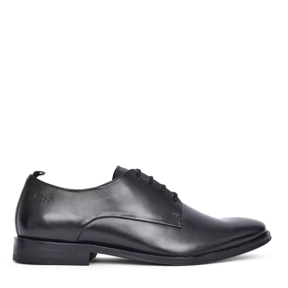 Mens BASE LONDON Men's Marley Derby Shoe In Black