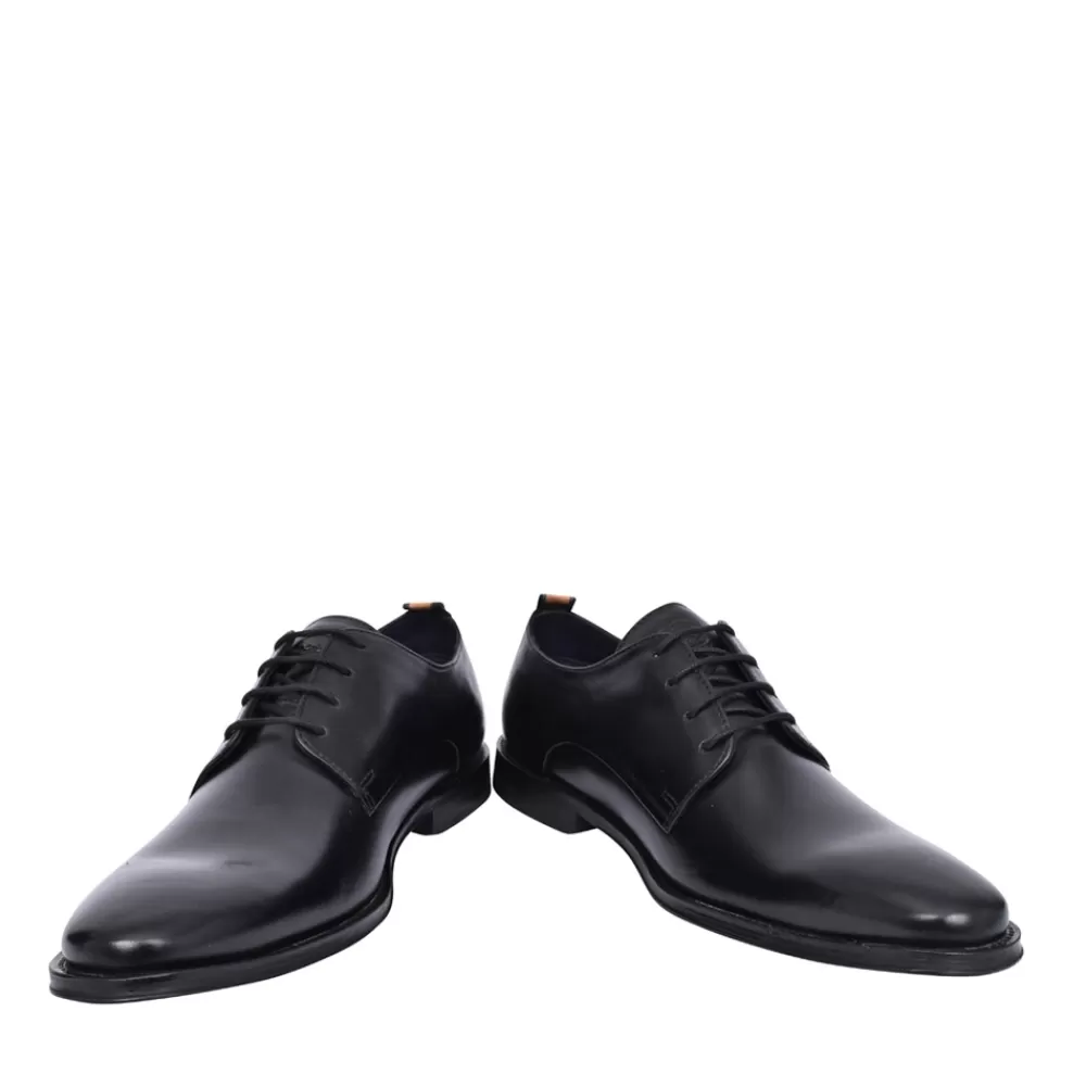 Mens BASE LONDON Men's Marley Derby Shoe In Black