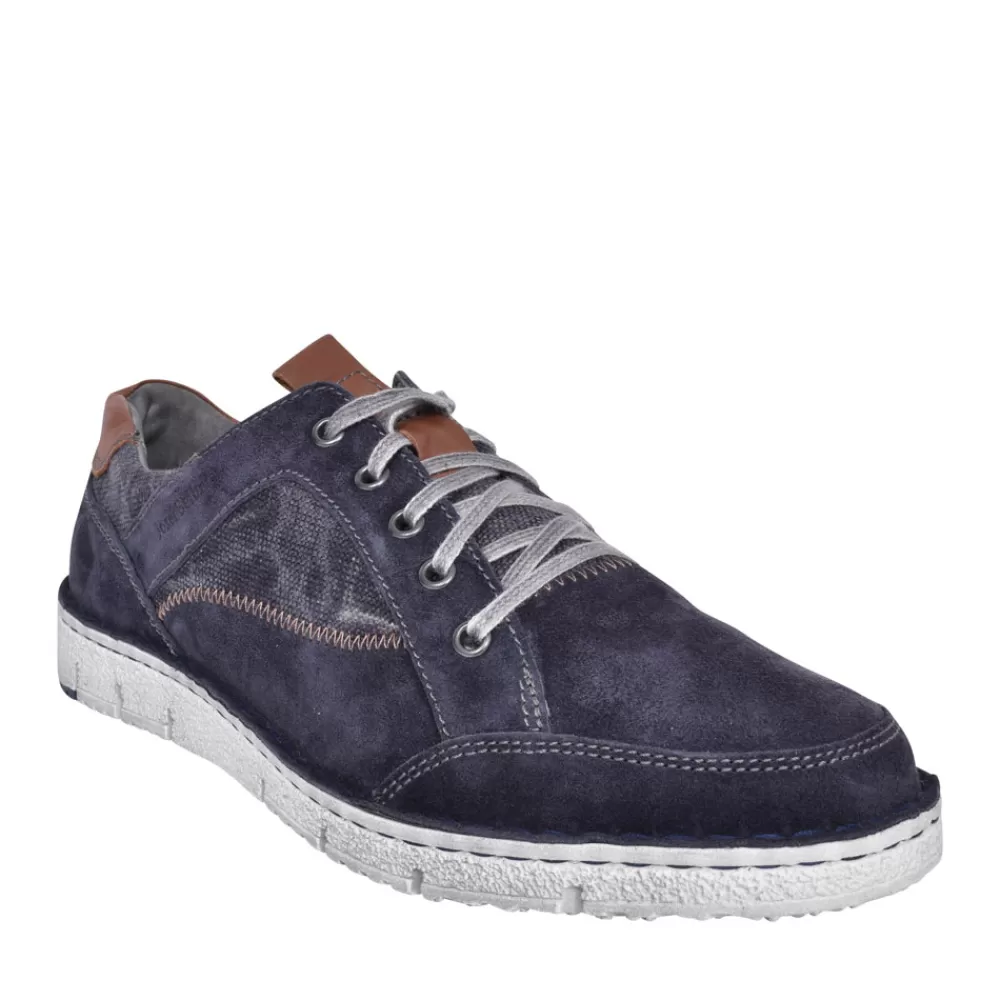 Mens JOSEF SEIBEL Men's Ruben 23 Laced Shoe In Navy