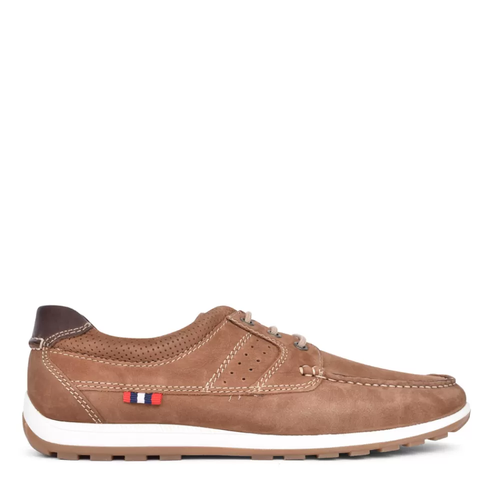 Mens DUBARRY Mens Sutton Nubuck Shoe In Chestnut