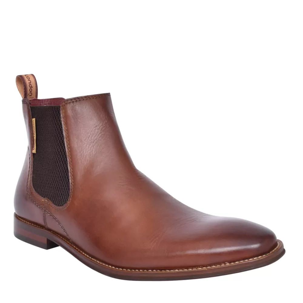 Mens BASE LONDON Men's Ve04 Sikes Chelsea Boot In Tan